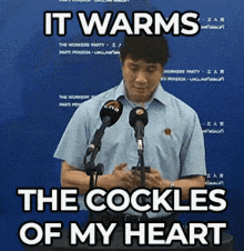 Jamus Lim Warms GIF - Jamus Lim Warms Cockles Of My Heart GIFs