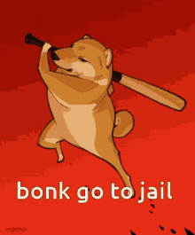 Bonk Bonk Go To Jail GIF