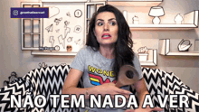 Nao Tem Nada A Ver Nothing To Do With It GIF - Nao Tem Nada A Ver Nothing To Do With It No Idea GIFs