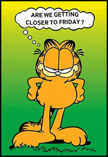 Garfield Friday GIF