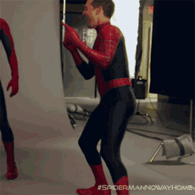 Pointing Peter Parker GIF