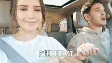 But First Coffee Couple GIF - But First Coffee Couple Drive GIFs