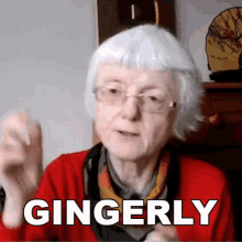 Gingerly Gill GIF - Gingerly Gill Engvid GIFs