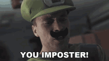 You Imposter Luigi GIF - You Imposter Luigi Jordyn GIFs