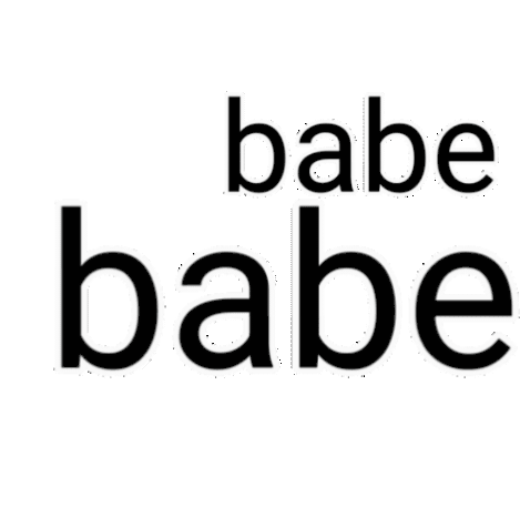 Babe Sticker - Babe Stickers