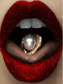 Lip Red GIF - Lip Red Jewel GIFs