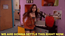 Zoey 101 Quinn Pensky GIF - Zoey 101 Quinn Pensky We Are Gonna Settle This Right Now GIFs