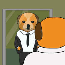 Dgs Dog In Suit GIF - Dgs Dog In Suit Crypto GIFs
