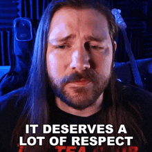 It Deserves A Lot Of Respect Michael Kupris GIF - It Deserves A Lot Of Respect Michael Kupris Become The Knight GIFs