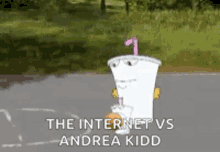 the internet vs andrea kidd throw mad basketball