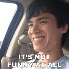 Its Not Funny At All Lofe GIF - Its Not Funny At All Lofe Its Not Funny GIFs