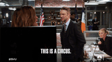 This Is A Circus Dominick Carisi Jr GIF - This Is A Circus Dominick Carisi Jr Law And Order Special Victims Unit GIFs