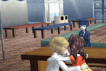 Rise Punch Teddie Persona 4 GIF - Rise Punch Teddie Persona 4 Golden GIFs