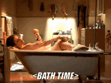 Ivana Milicevic The Mind Of The Married Man GIF - Ivana Milicevic The Mind Of The Married Man Bath Time GIFs