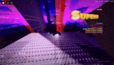 a screen shot of a video game that says superb on the top