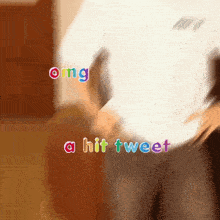 Satangks Omg A Hit Tweet GIF