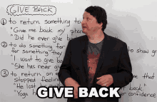 Give Back Alex GIF - Give Back Alex Learn English With Alex GIFs