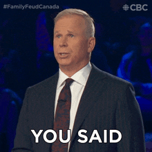 You Said Gerry Dee GIF - You Said Gerry Dee Family Feud Canada GIFs