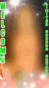 a sign that says welcome limited sounds squads on it