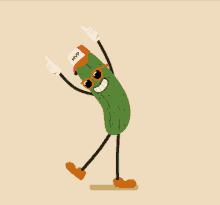 Dancing Pickle GIF