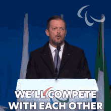 Well Compete With Each Other Not Against Each Other GIF - Well Compete With Each Other Not Against Each Other Andrew Parsons GIFs