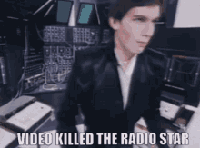 Buggles Video Killed The Radio Star GIF - Buggles Video Killed The Radio Star New Wave GIFs
