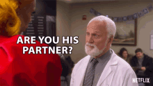 Are You His Partner Aj And The Queen GIF - Are You His Partner Aj And The Queen Asking GIFs