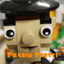 Pilgrim Party Lego GIF - Pilgrim Party Lego Spinning GIFs