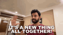 Its A New Thing All Together Faisal Khan GIF - Its A New Thing All Together Faisal Khan Its A Unique Thing GIFs