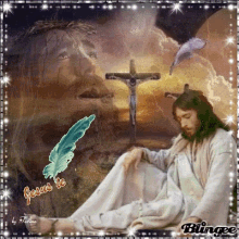 Jesus Christ Blessed GIF - Jesus Christ Blessed Jesus En La Cruz GIFs