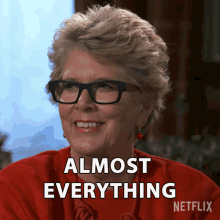 Almost Everything Prue Leith GIF - Almost Everything Prue Leith The Great British Baking Show Holidays GIFs