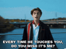 Every Time He Touches You Do You Wish Its Me Johnny Orlando GIF