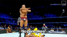 Cesaro No Pancakes GIF - Cesaro No Pancakes Breakfast GIFs