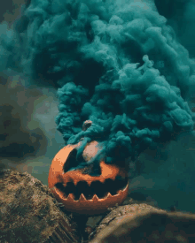 Halloween Smoking GIF - Halloween Smoking Pumpkin GIFs