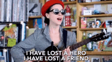 I Have Lost A Hero I Have Lost A Friend Hero GIF - I Have Lost A Hero I Have Lost A Friend Hero Friend GIFs