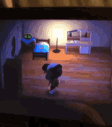 Animal Crossing Video Game GIF - Animal Crossing Video Game Going To Bed GIFs