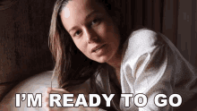 Im Ready To Go Brie Larson GIF - Im Ready To Go Brie Larson Im So Ready GIFs