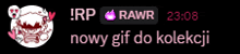 a picture of a shark with the words rp rawr
