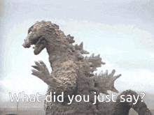 Meme Reaction GIF - Meme Reaction Godzilla GIFs