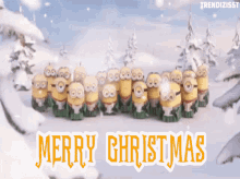 Merry Christmas Minions GIF - Merry Christmas Minions Singing GIFs