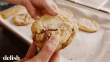 Cooking Show Mouth Watering GIF - Cooking Show Mouth Watering Gooey Cookie GIFs