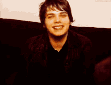 Gerard Way Happy GIF - Gerard Way Happy Lol GIFs