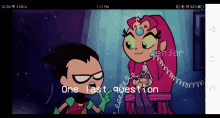 One Last Question Do You Love Me GIF - One Last Question Do You Love Me Teen Titans GIFs