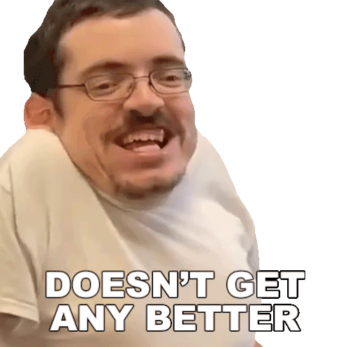 Doesnt Get Any Better Than This Ricky Berwick Sticker