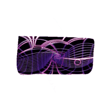 neon graphic violet anatomy grid