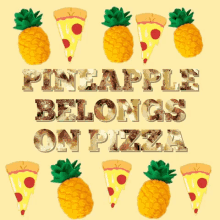 Pineapple On Pizza Pizza GIF - Pineapple On Pizza Pizza GIFs
