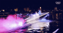 Bring Flame On Boat London2012 GIF - Bring Flame On Boat London2012 Olympic Flame GIFs