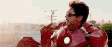 Eat Iron Man GIF - Eat Iron Man Robert Downey Jr GIFs