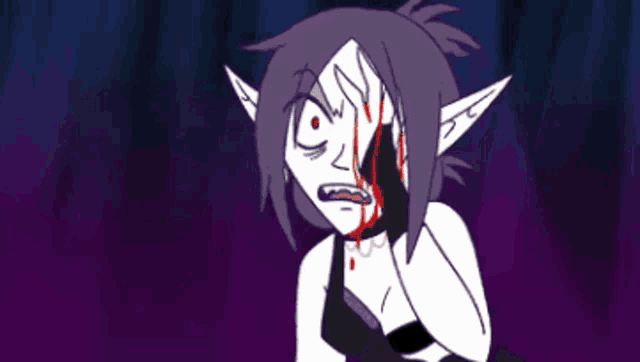 The Night Missi defeats Vampire becomes the new one on Make a GIF