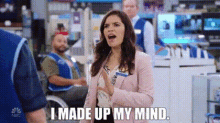 Superstore Amy Sosa GIF - Superstore Amy Sosa I Made Up My Mind GIFs